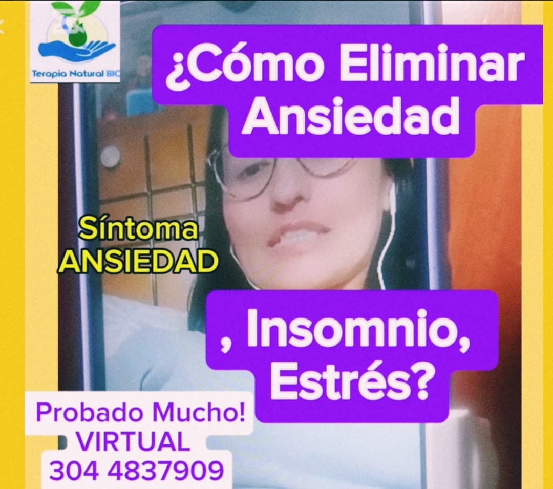 Transformar ansiedad en serenidad: terapia natural online