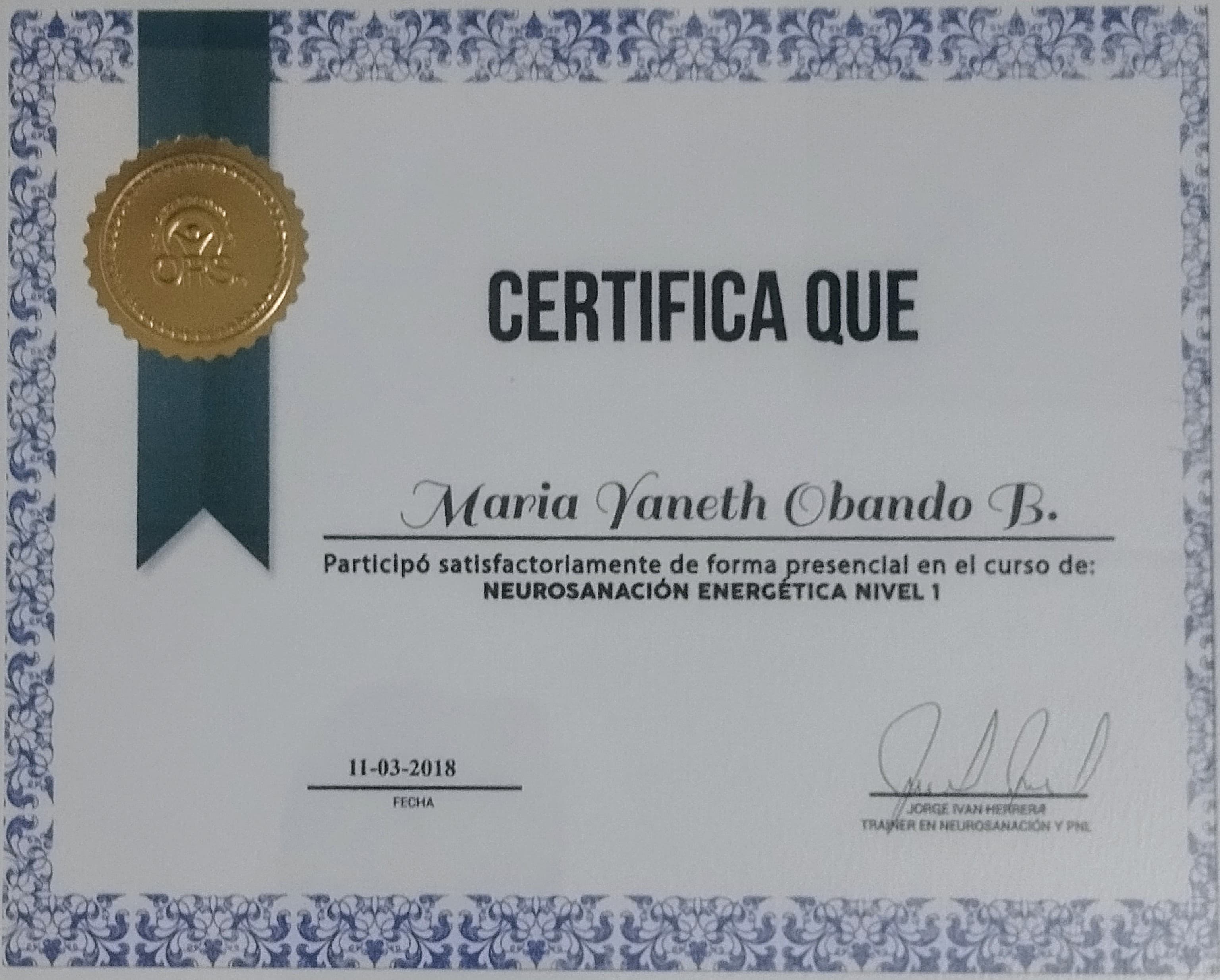 Neurosanación Energética