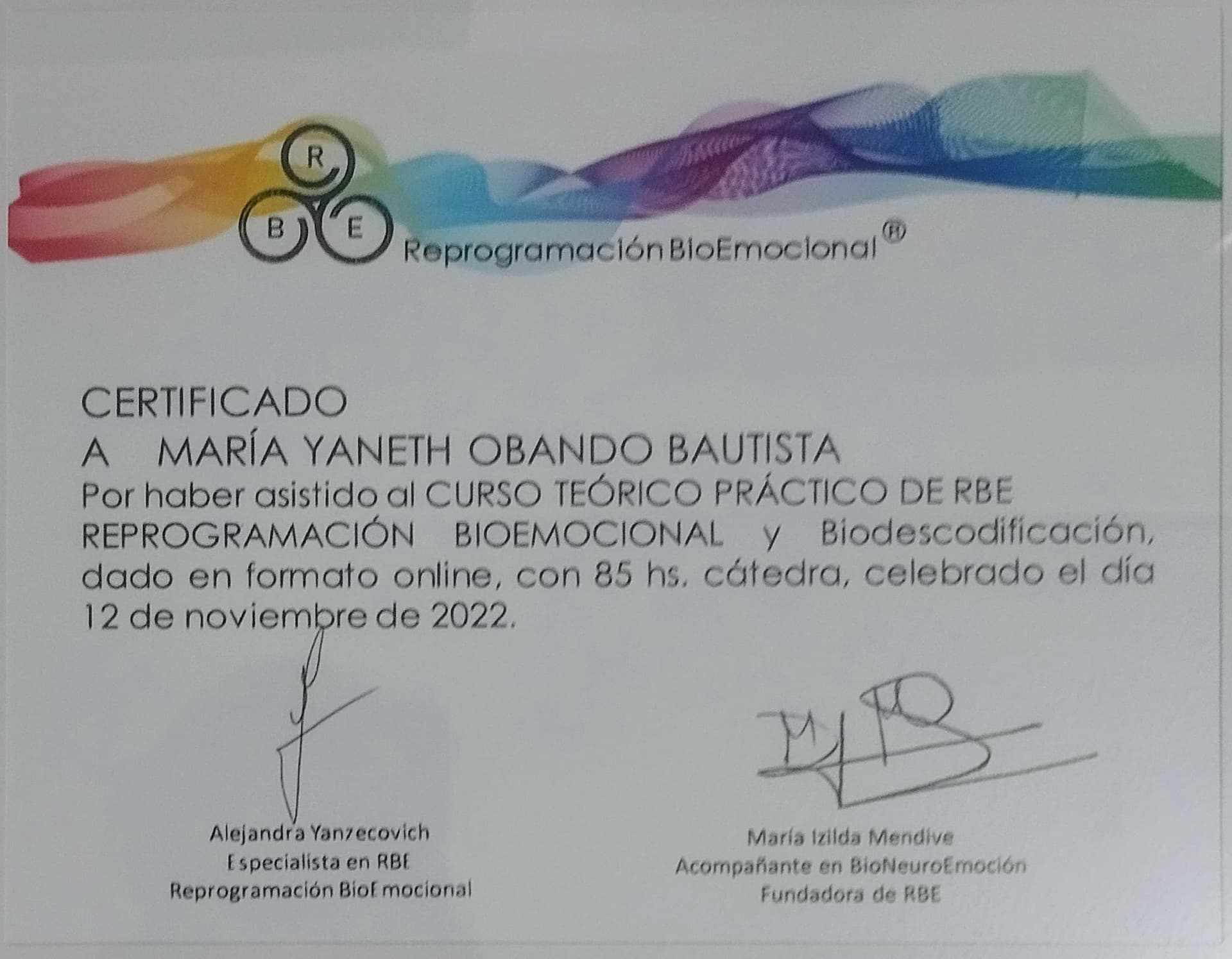 Reprogramación BioEmocional